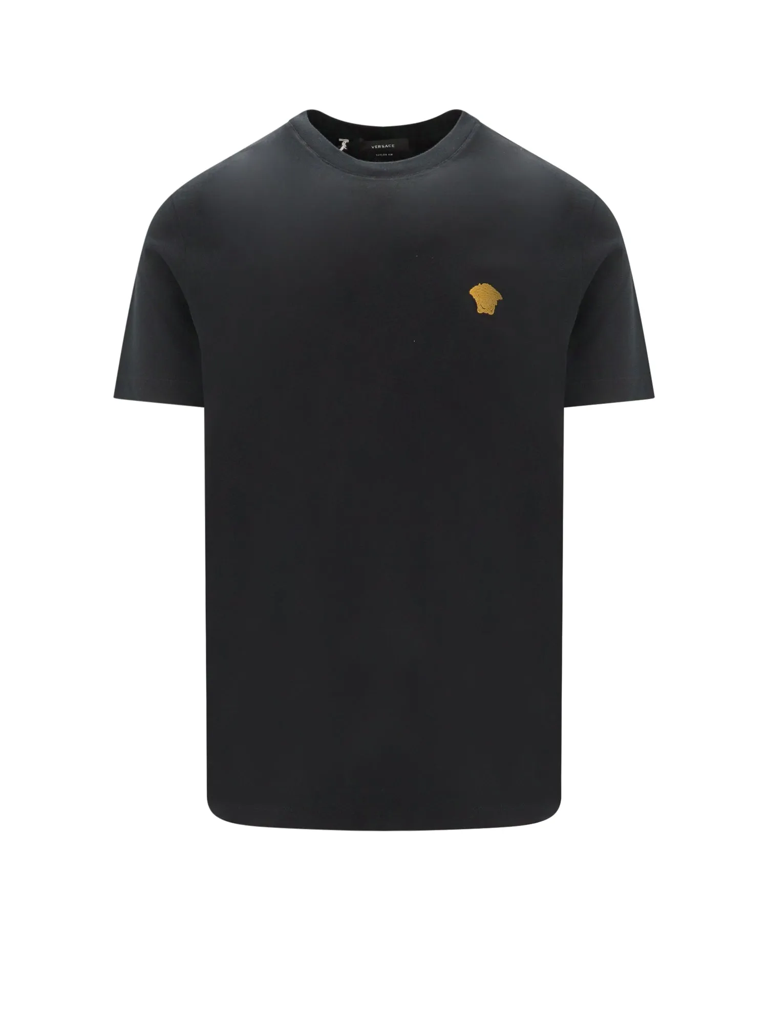 Cotton T-Shirt With Embroidered Logo On The Front sold by Wanan Luxury
