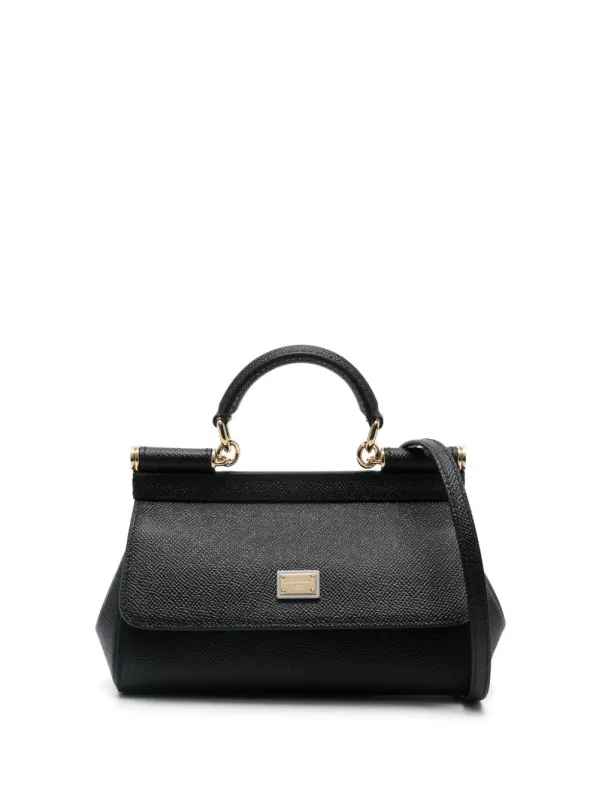 Sicily Small Leather Handbag made by Dolce & Gabanna