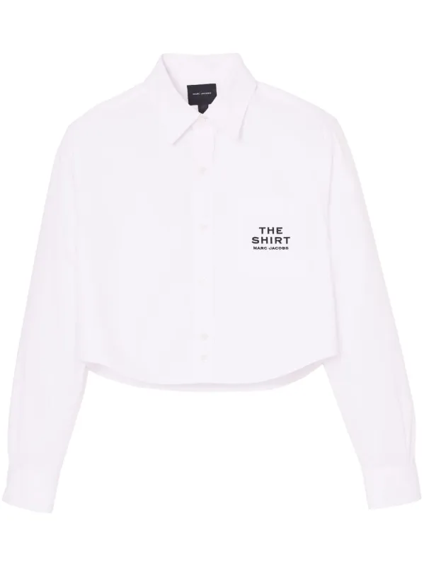 Cotton Cropped Shirt made by Marc Jacobs