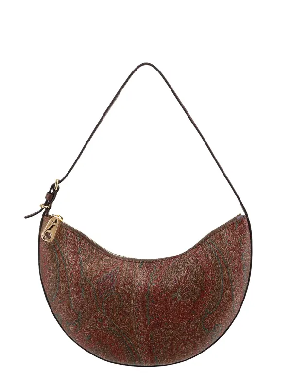 Paisley Fabric Shoulder Bag sold by Wanan Luxury