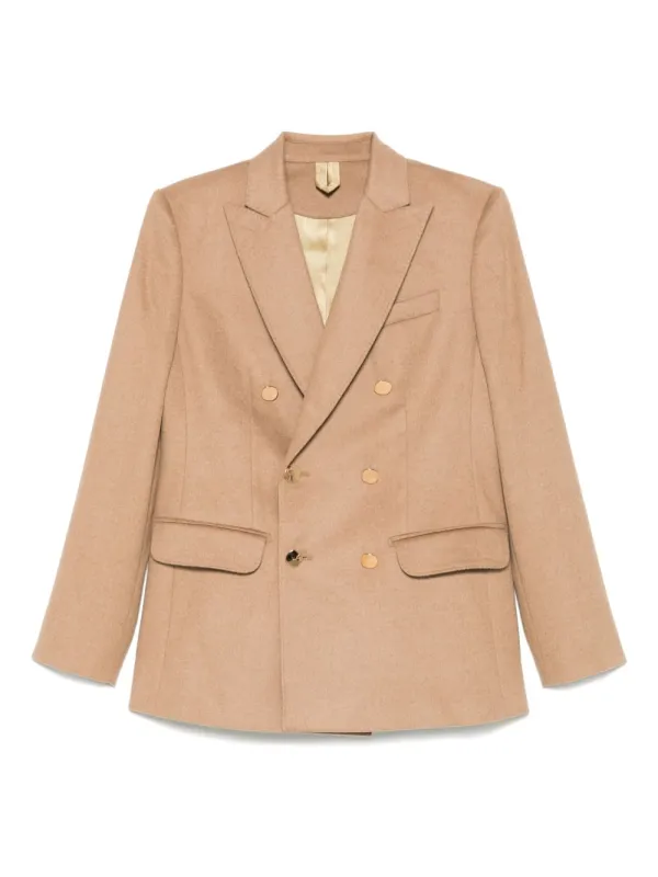 Double-Breasted Wool Jacket sold by Wanan Luxury
