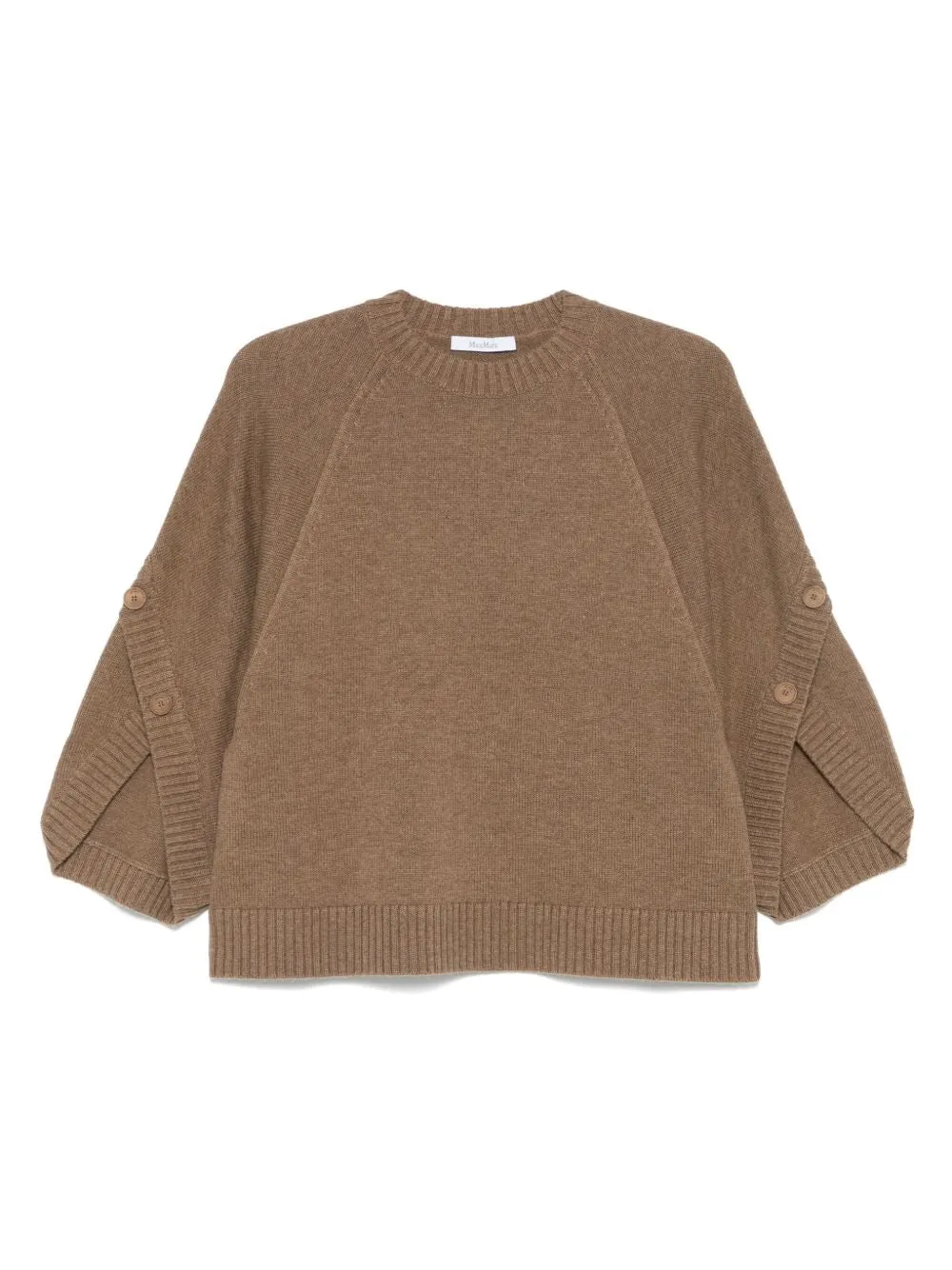 Crew Neck Sweater In Cashmere Wool sold by Wanan Luxury