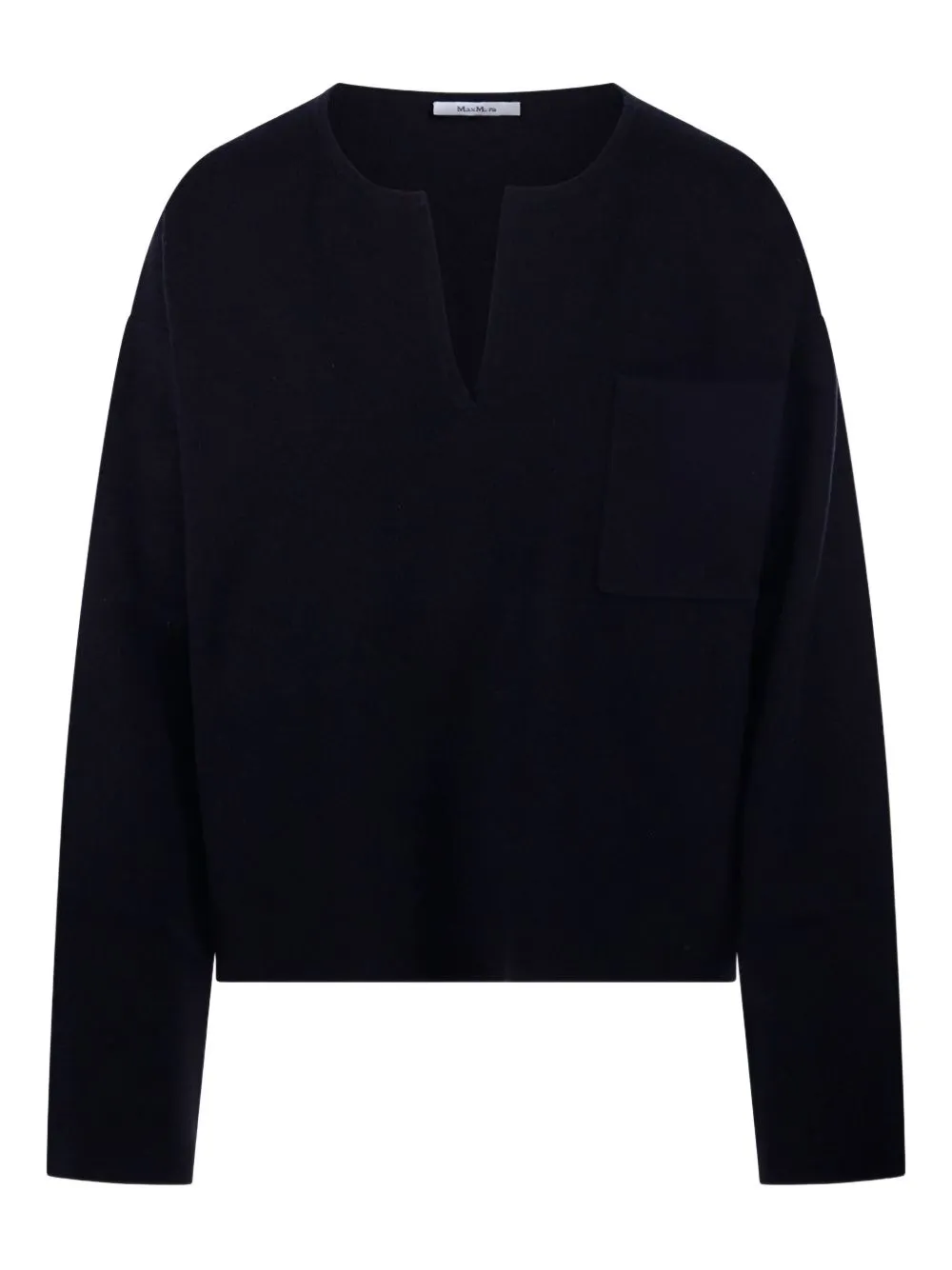 V-Neck Sweater In Cashmere Wool sold by Wanan Luxury