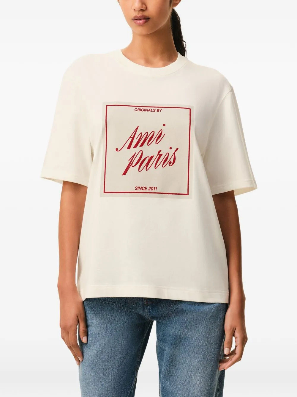 Logo Cotton T-Shirt sold by Wanan Luxury product image thumbnail 5