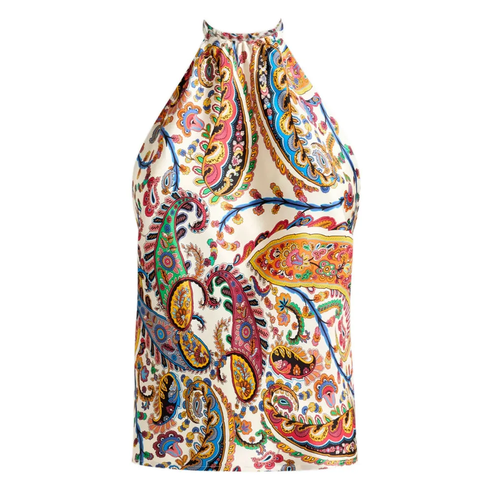 Tops Neutral, Red sold by Wanan Luxury