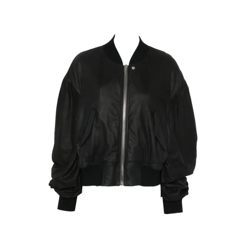 Leather Outerwears Black sold by Wanan Luxury