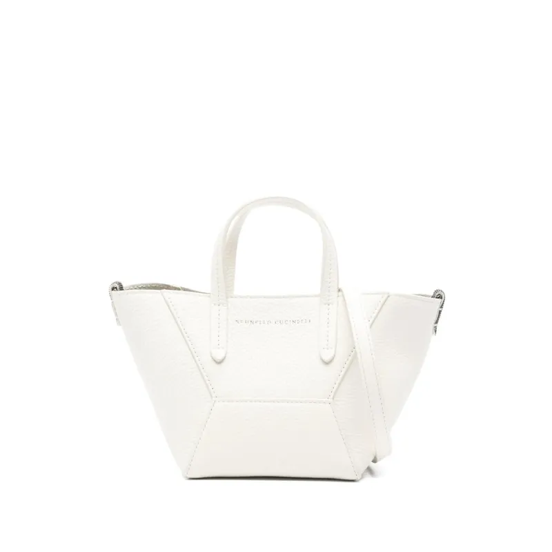 Bags White made by Brunello Cucinelli