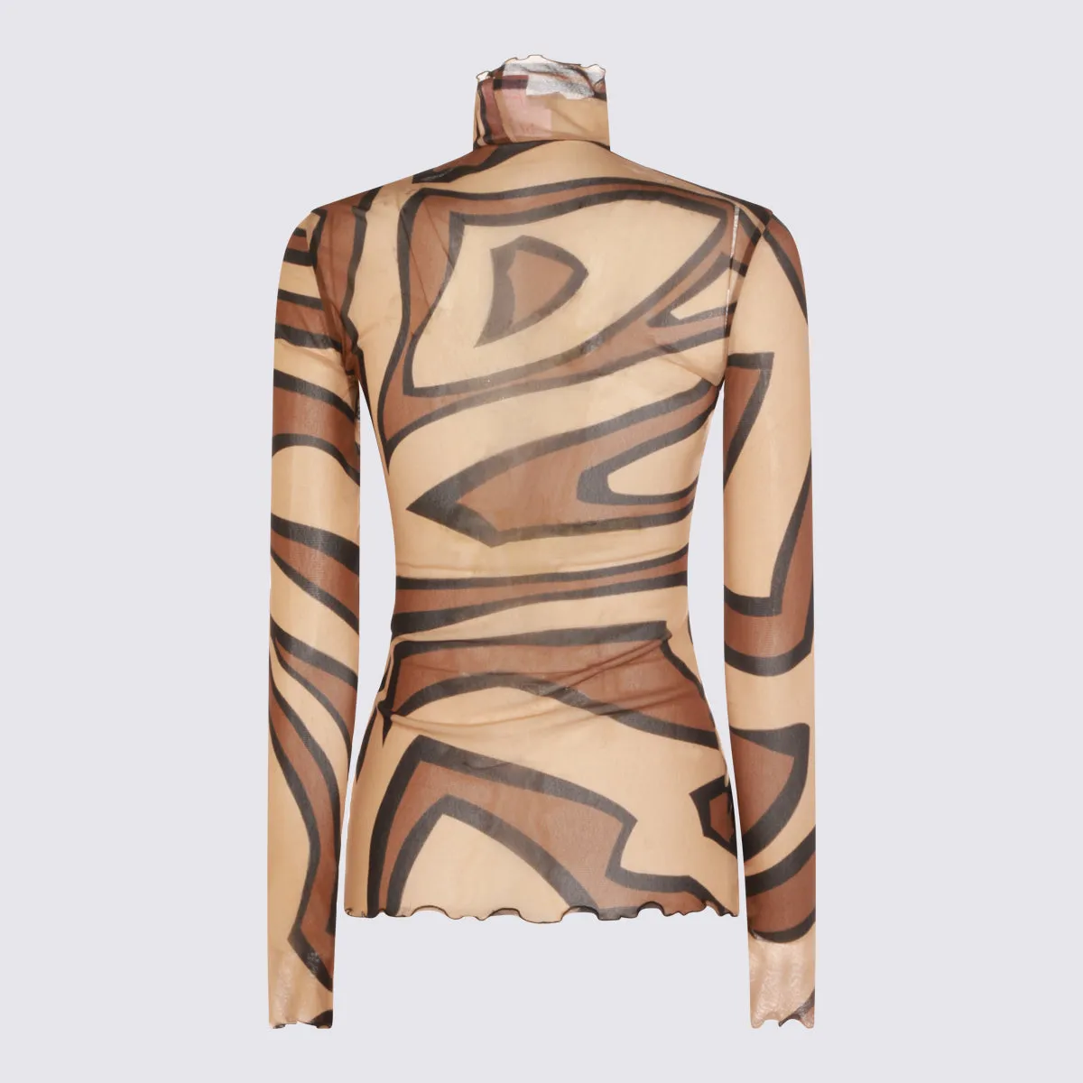 T-Shirts And Polos Brown sold by Wanan Luxury product image thumbnail 2