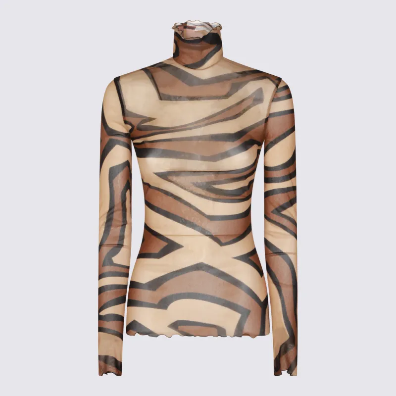 T-Shirts And Polos Brown made by Emilio Pucci