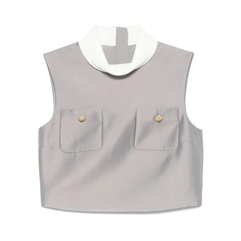 Tops Gray made by Self-Portrait