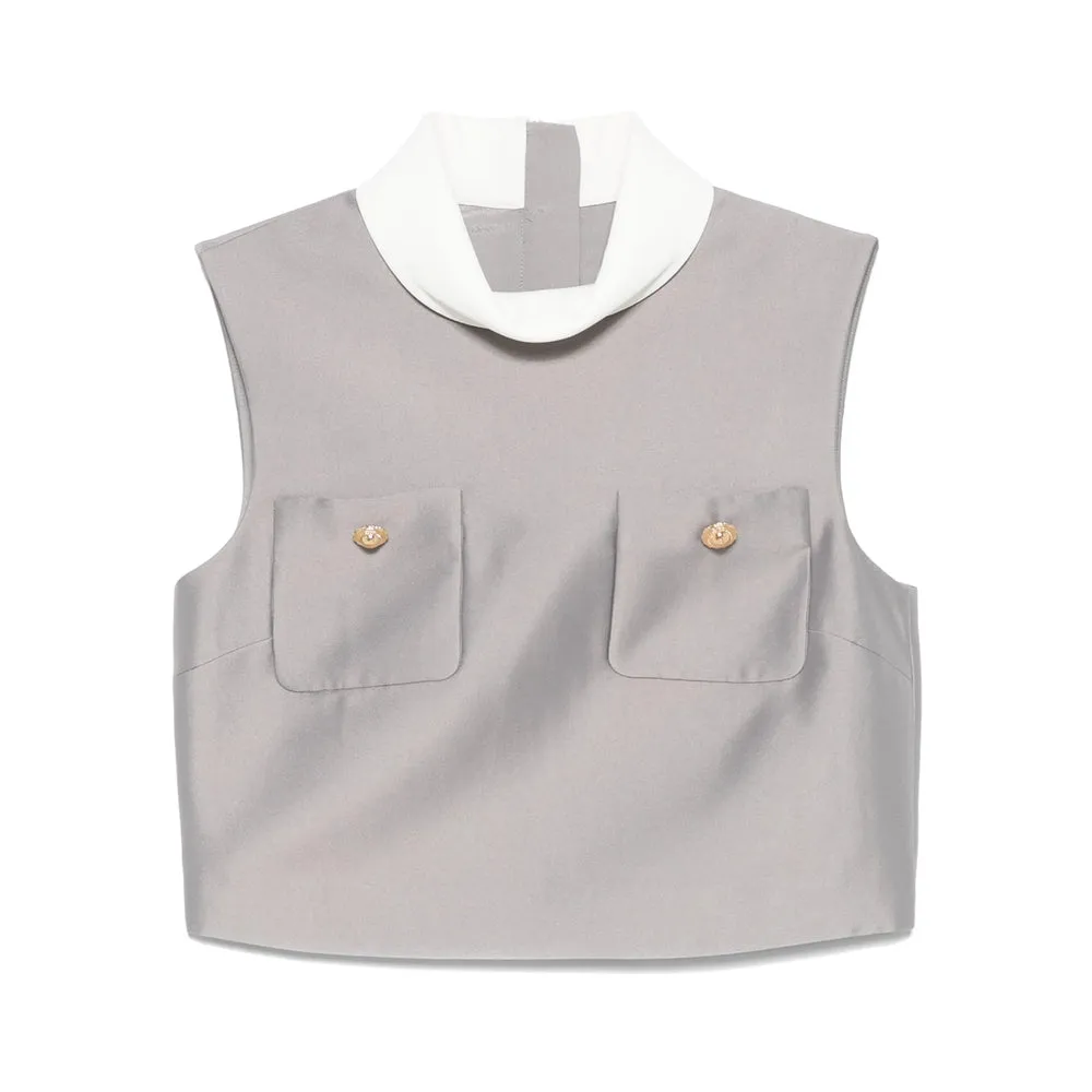 Tops Gray sold by Wanan Luxury