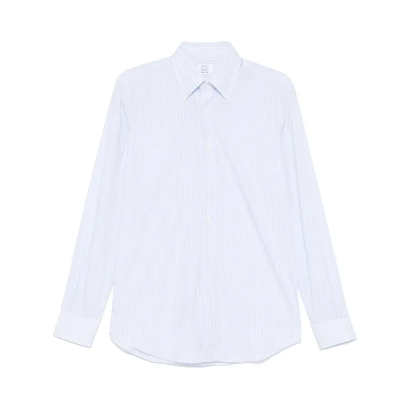 Shirts Blue, White made by Wanan Luxury