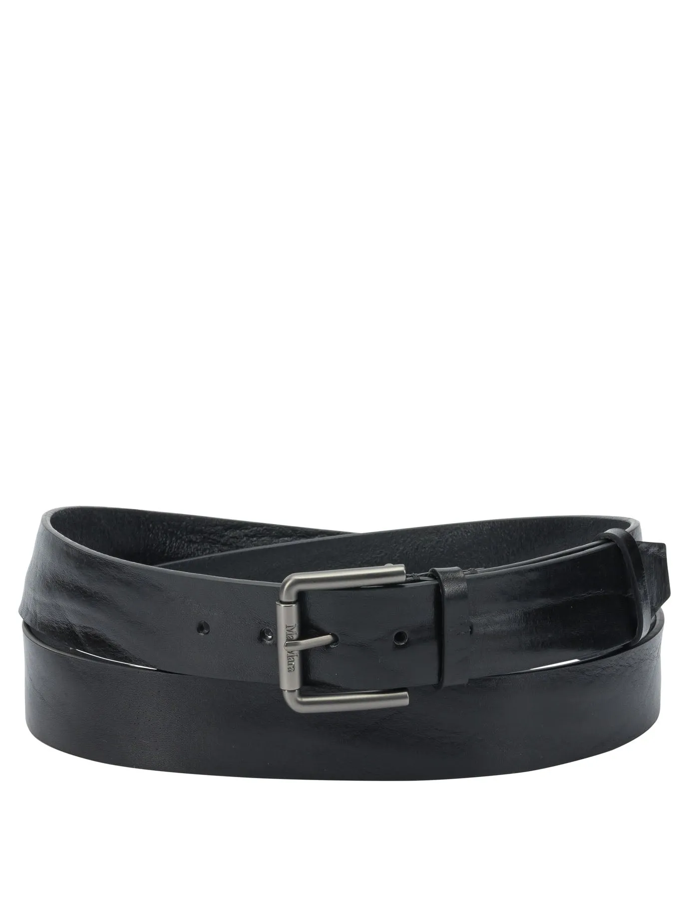 Long Leather Belt Belts Black sold by Wanan Luxury