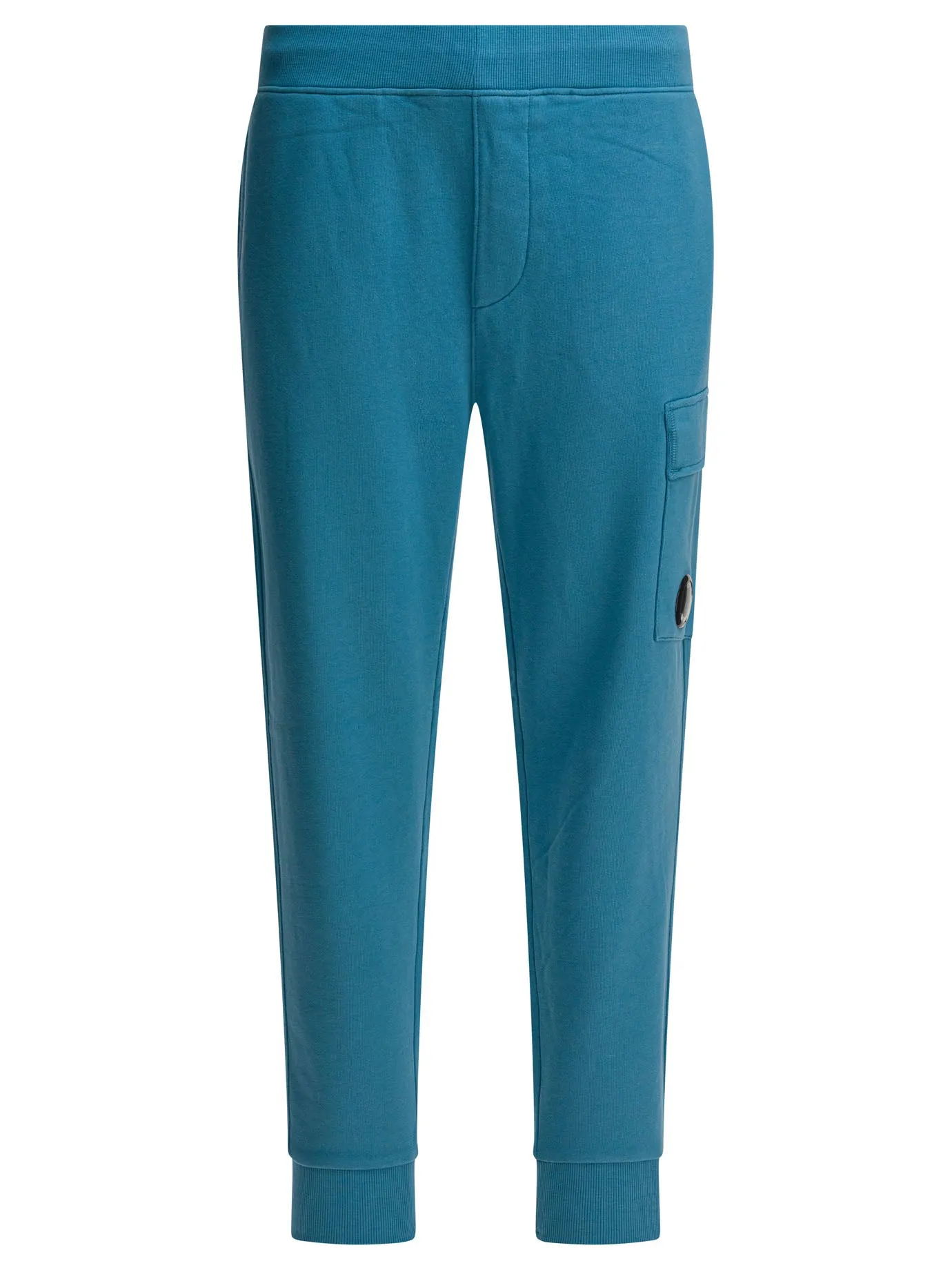Diagonal Raised Fleece Sweatpants Trousers Light Blue sold by Wanan Luxury
