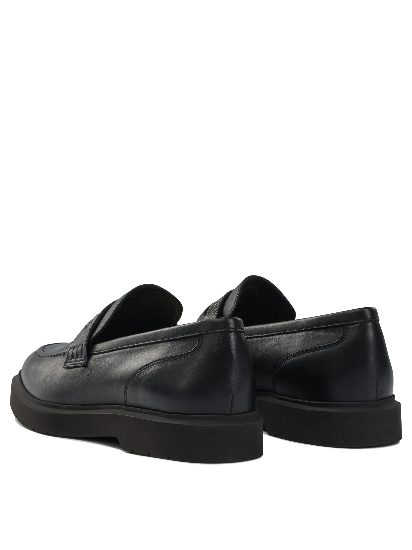 Penny Loafers & Slippers Black sold by Wanan Luxury product image thumbnail 4