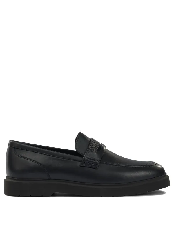 Penny Loafers & Slippers Black made by Brunello Cucinelli
