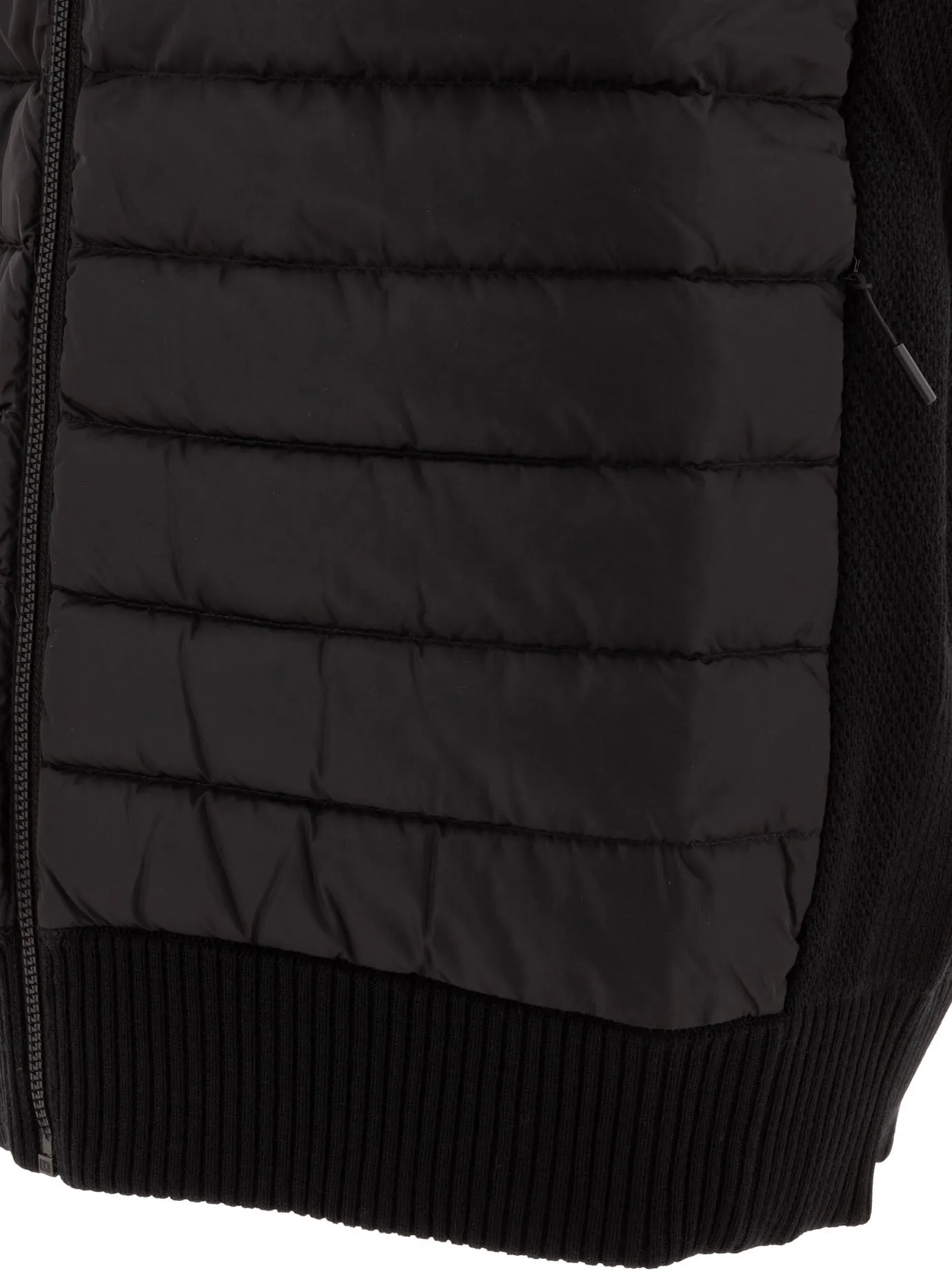 Hybridge Knit Sleeveless Jacket Jackets And Coats Black sold by Wanan Luxury product image thumbnail 4