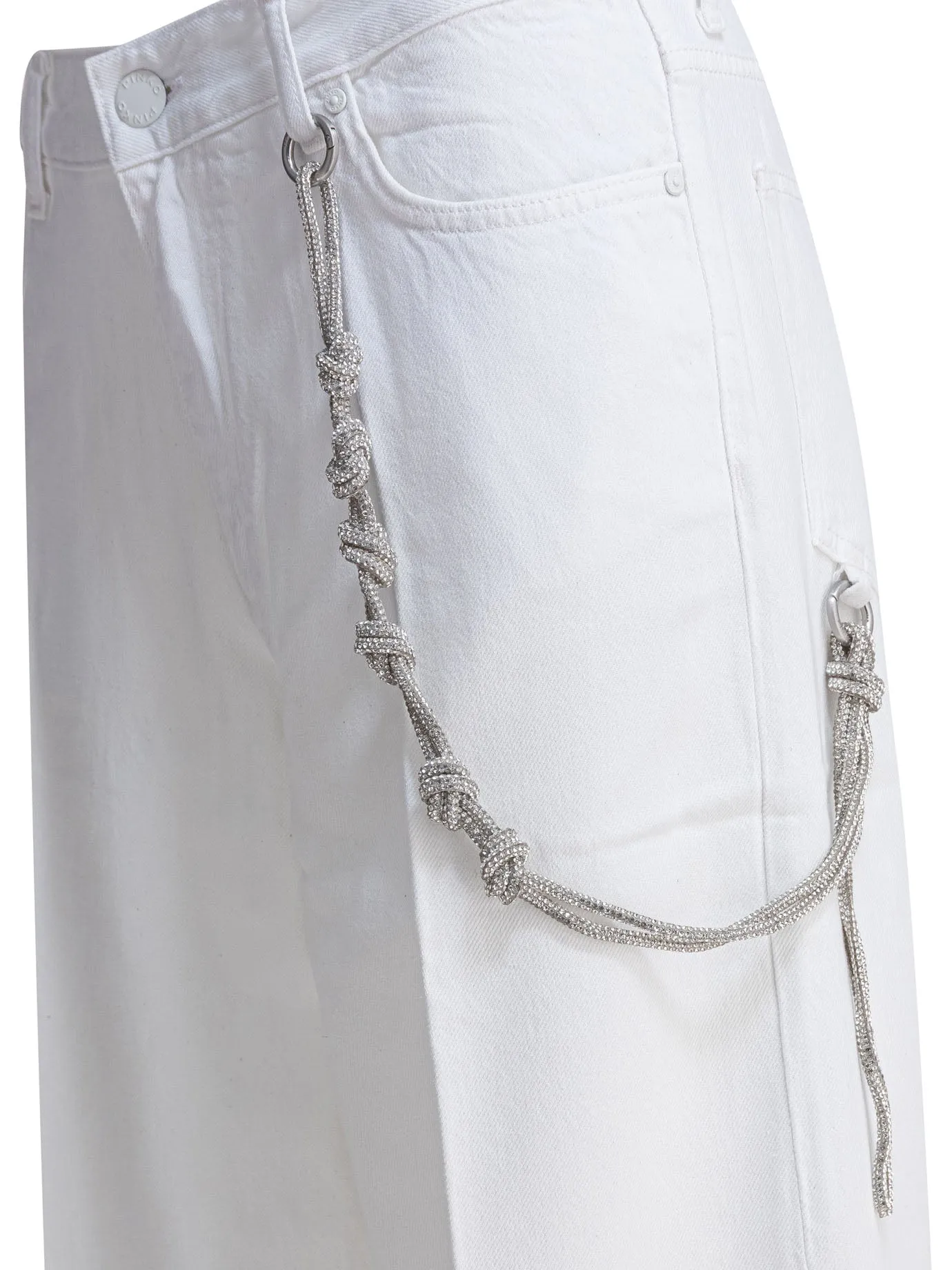 Jeans White sold by Wanan Luxury product image thumbnail 4