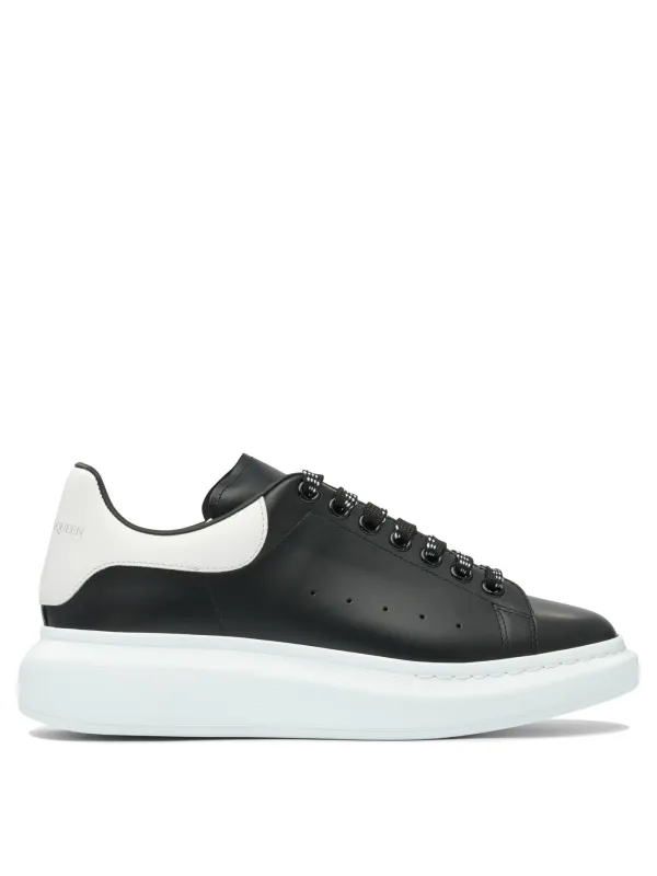 Leather Upper And Rubber Sole Sneaker Sneakers & Slip-On Black sold by Wanan Luxury