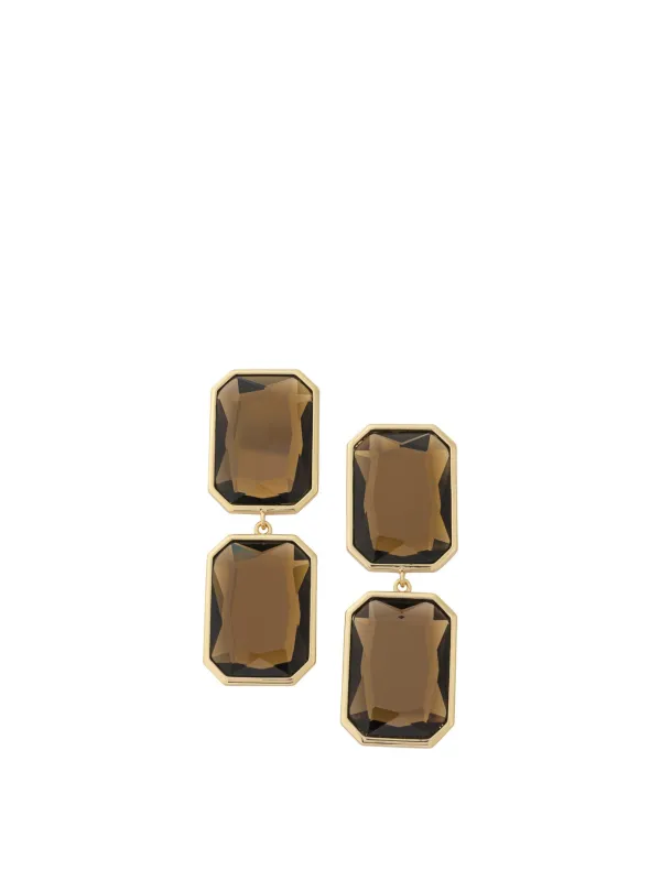 Amber Earrings Jewels Gold sold by Wanan Luxury