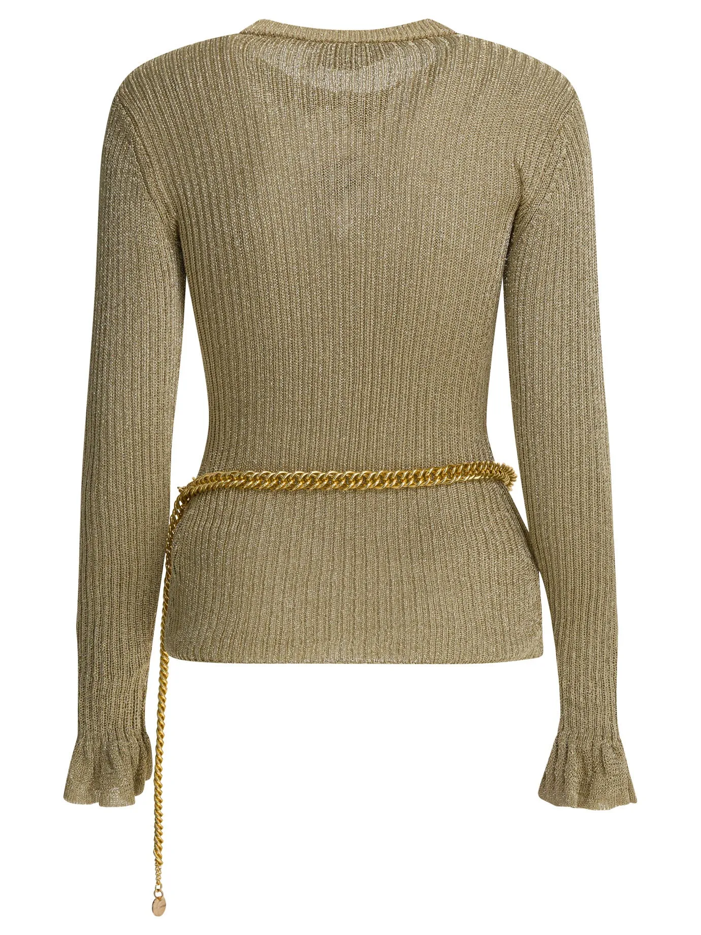 Serafino T-Shirt With Belt T-Shirts Gold sold by Wanan Luxury product image thumbnail 2