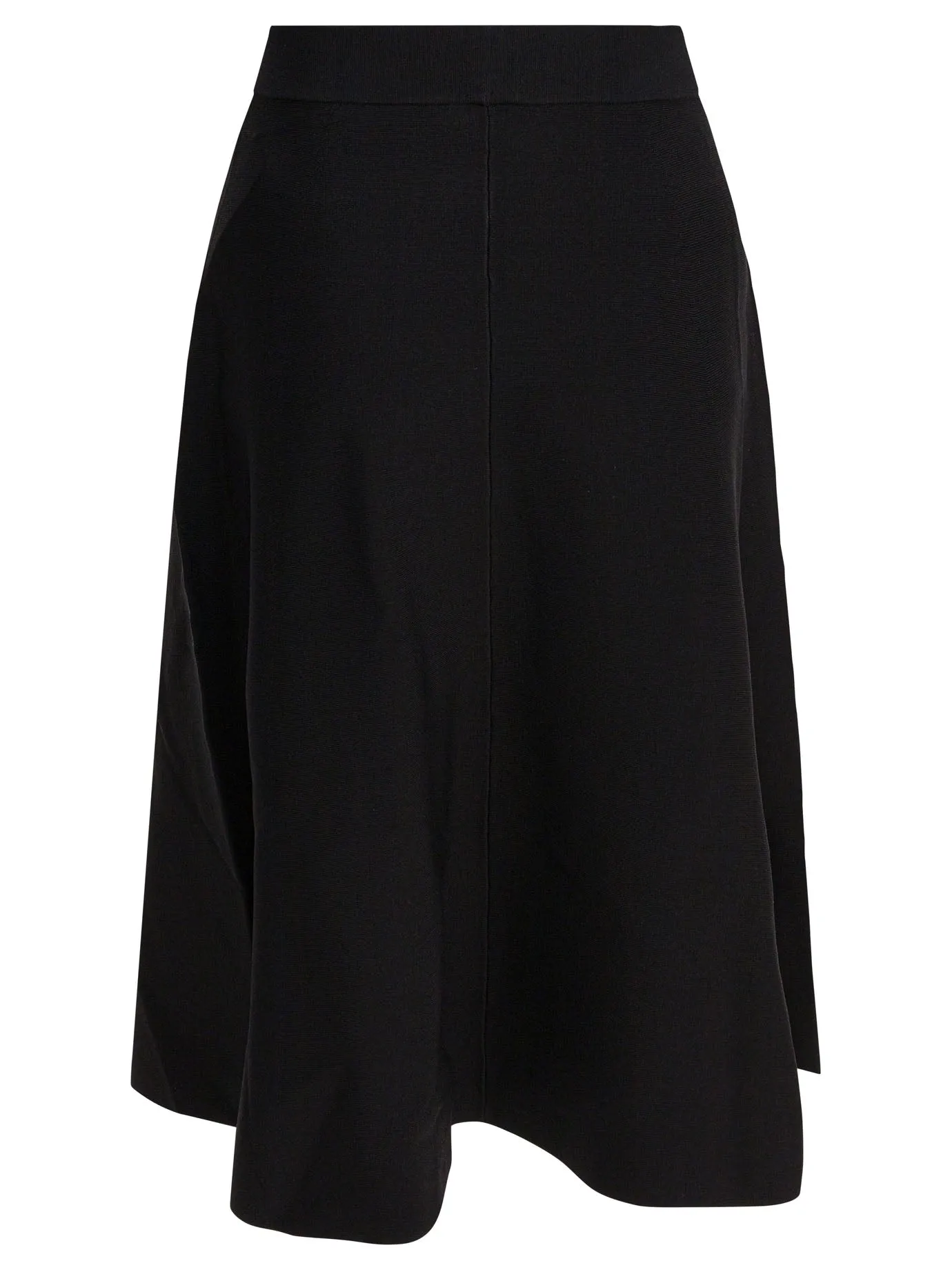 Flared Midi Skirt Skirts Black sold by Wanan Luxury product image thumbnail 2
