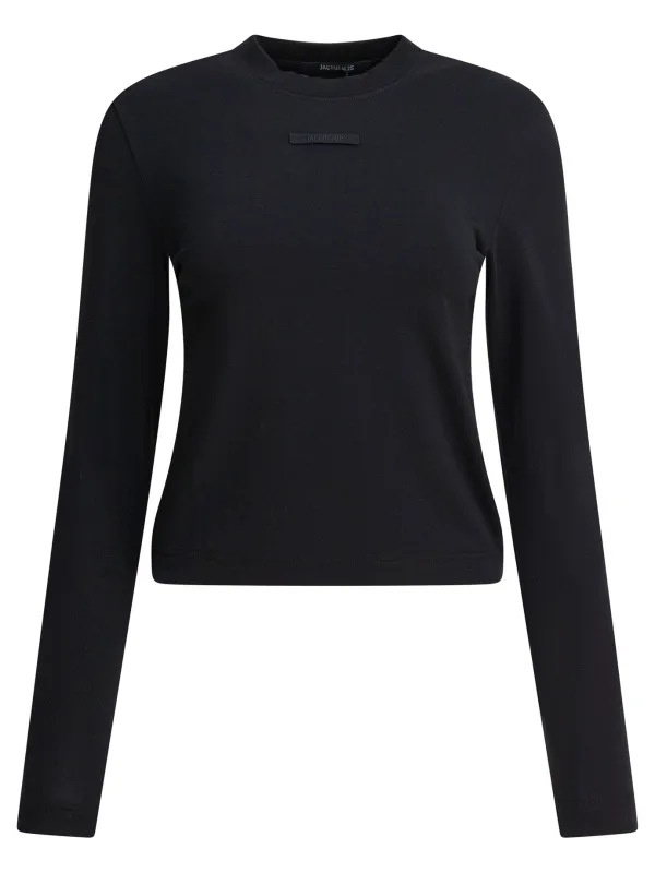 Gros Grain T-Shirts Black sold by Wanan Luxury