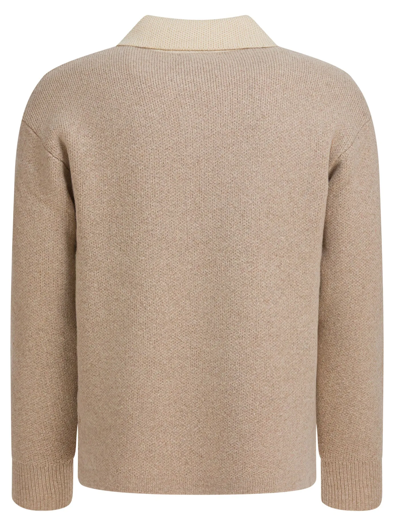 Recycled Wool-Blend Regby Knitwear Beige sold by Wanan Luxury product image thumbnail 2