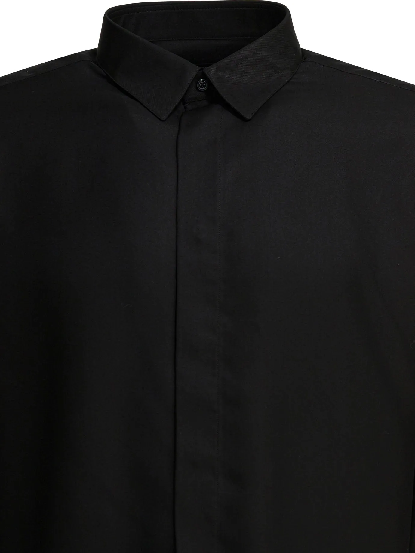 Drapy Twill Shirts Black sold by Wanan Luxury product image thumbnail 3