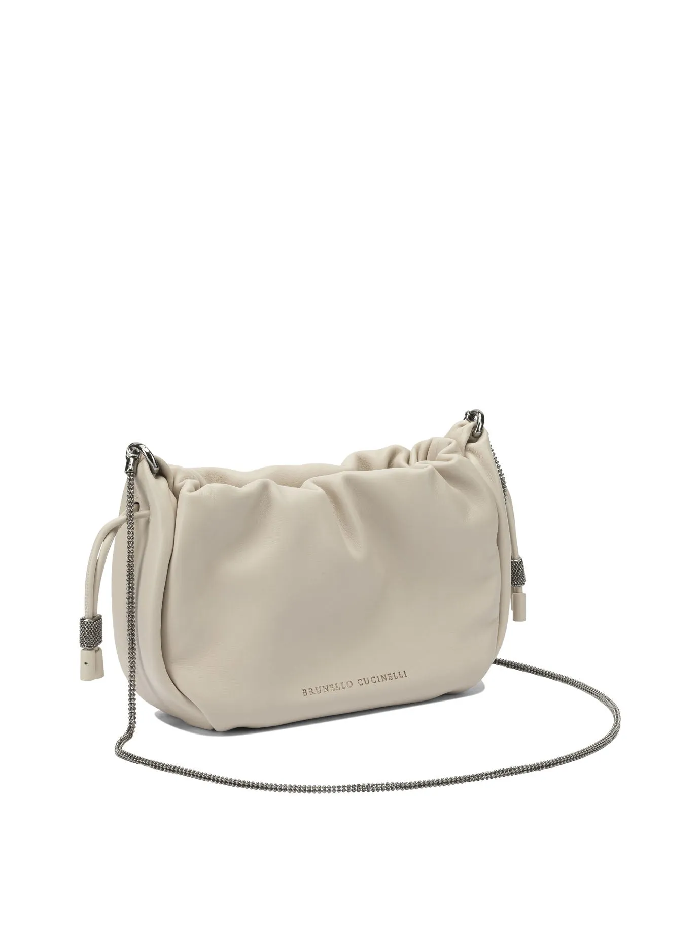 Bucket Mellow Crossbody Bags Beige sold by Wanan Luxury product image thumbnail 2