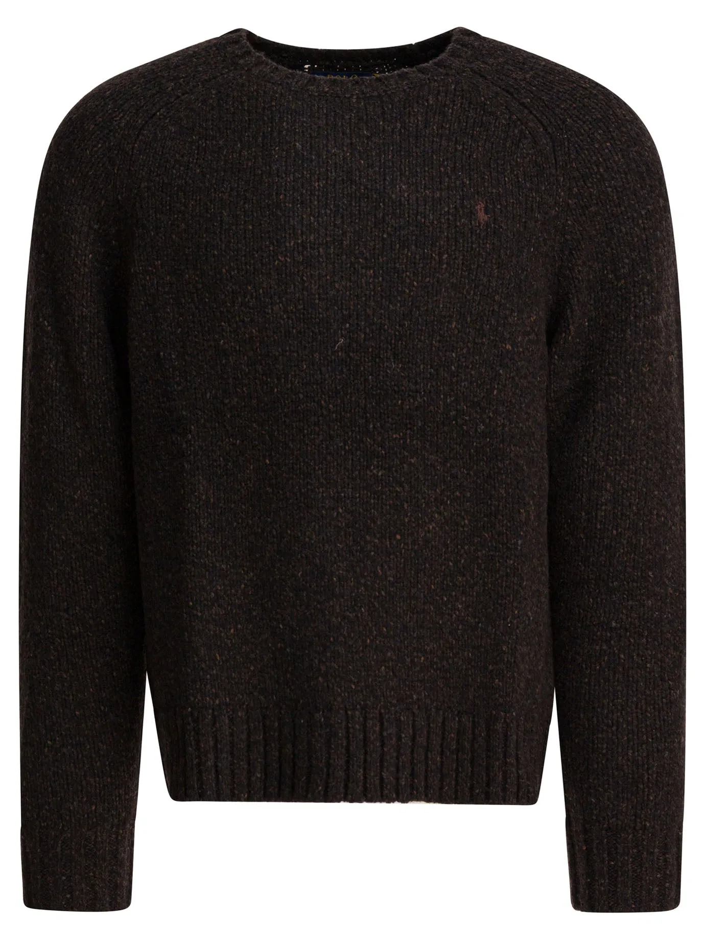 Mottled Wool Sweater Knitwear Grey sold by Wanan Luxury