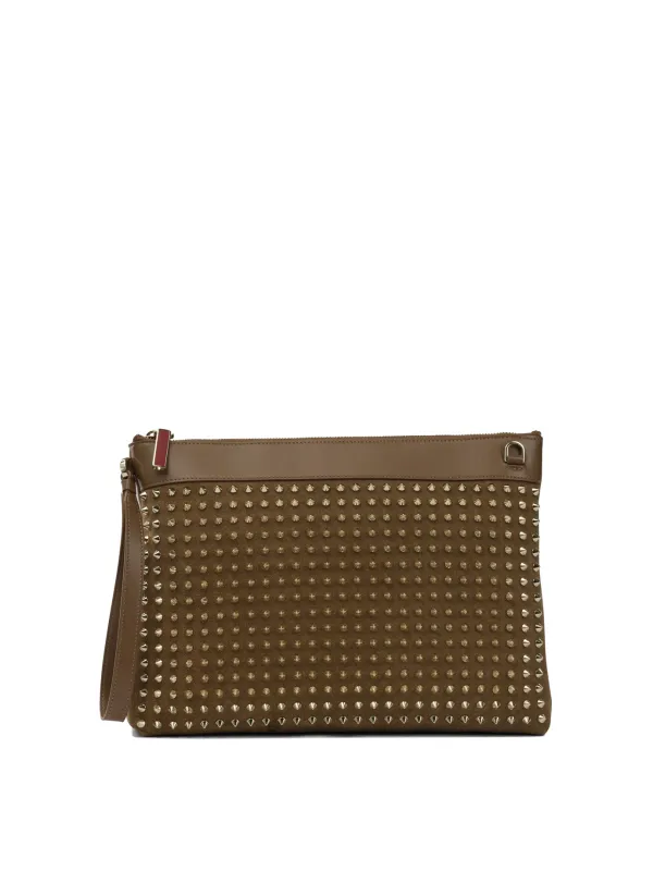 Es Pouch Brown made by Christian Louboutin