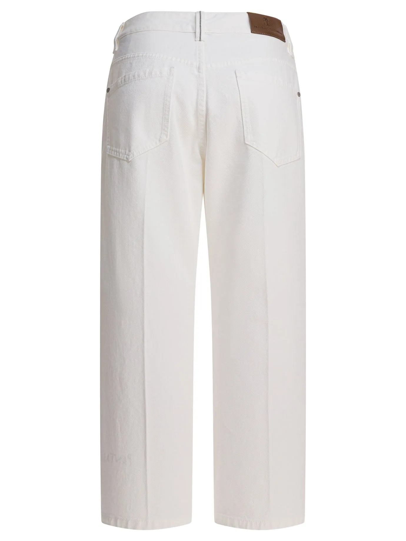 Contemporary Square Jeans White sold by Wanan Luxury product image thumbnail 2
