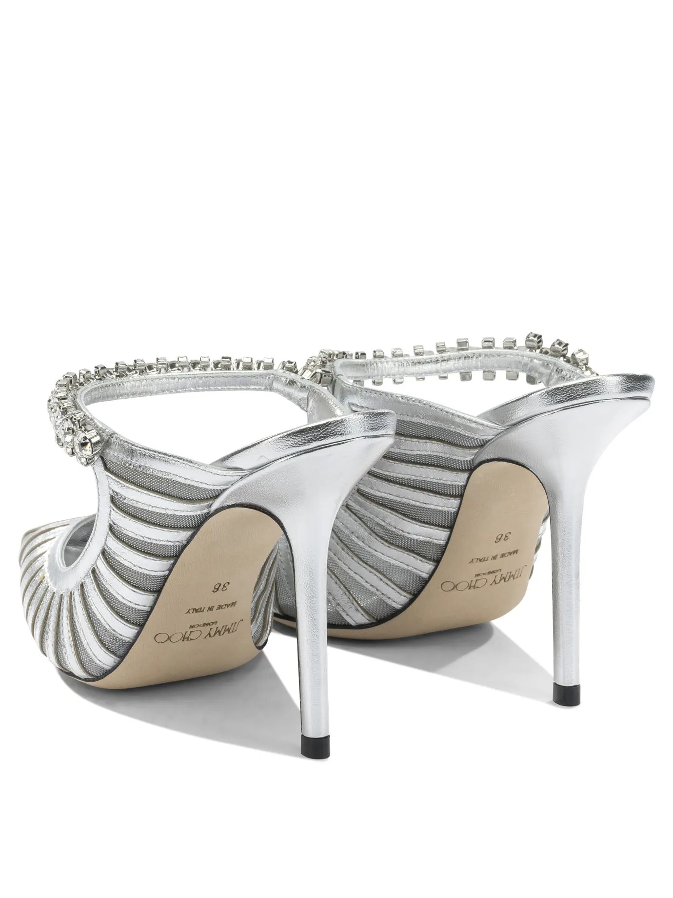 Bing Heeled Shoes Silver sold by Wanan Luxury product image thumbnail 4