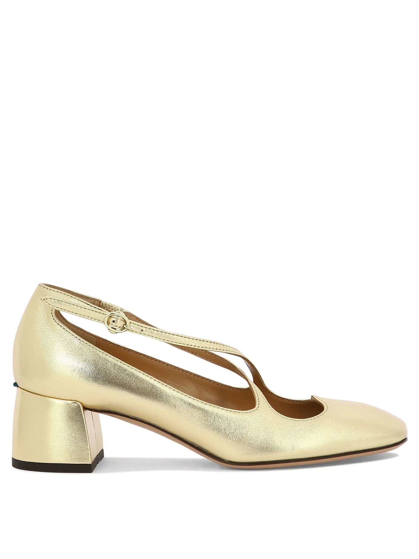Pump Two For Love Heeled Shoes Gold sold by Wanan Luxury