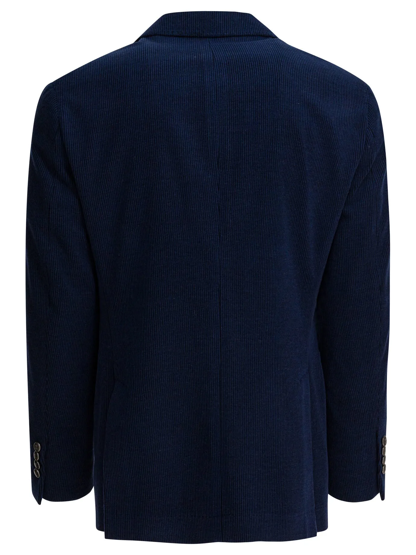 Wool, Silk And Cashmere Double-Breasted Blazer Jackets And Coats Blue sold by Wanan Luxury product image thumbnail 2