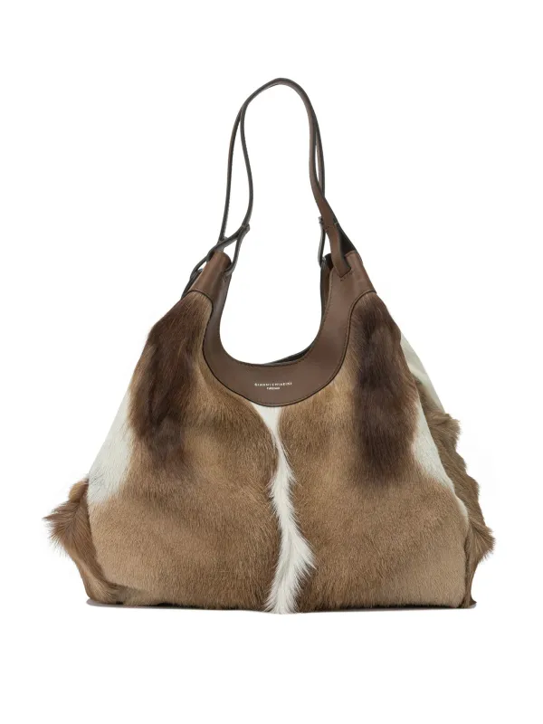 Shoulder Bags Brown made by Wanan Luxury