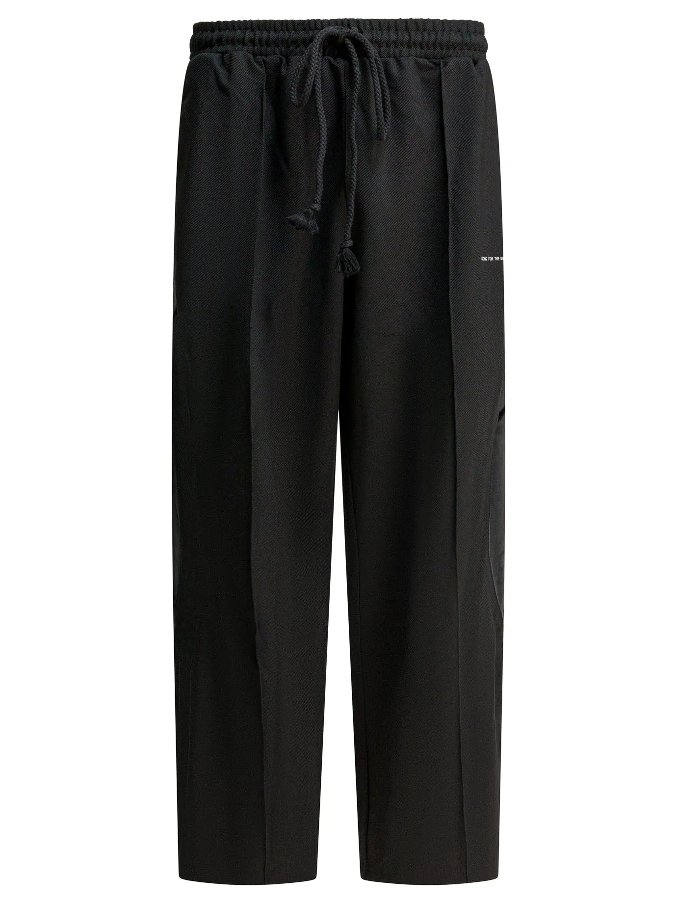 Song For The Mute Adi006 Trousers Black sold by Wanan Luxury