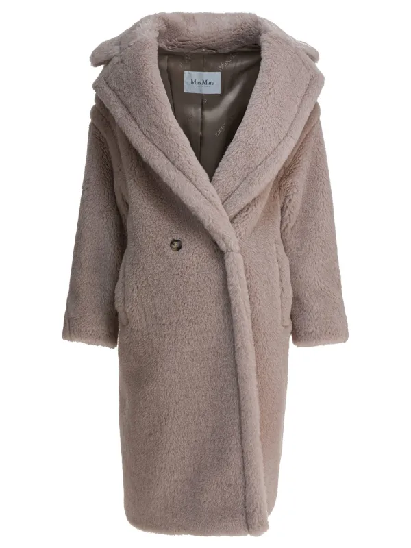 Teddy Bear Icon Coat Jackets And Coats Beige made by MaxMara