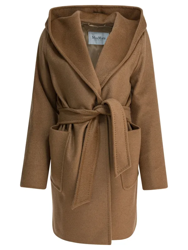 Camel Long Coat Jackets And Coats Brown sold by Wanan Luxury