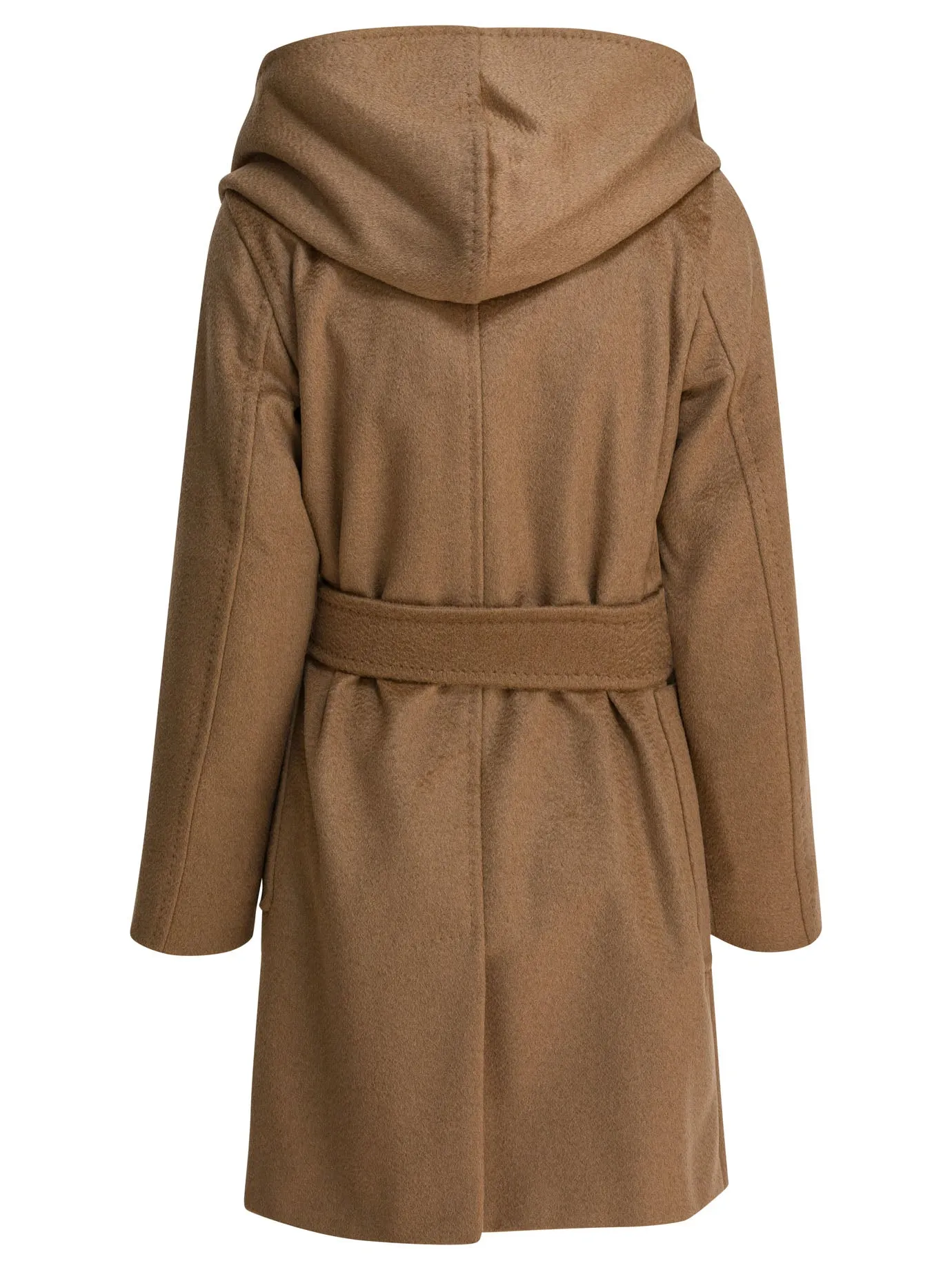 Camel Long Coat Jackets And Coats Brown sold by Wanan Luxury product image thumbnail 2