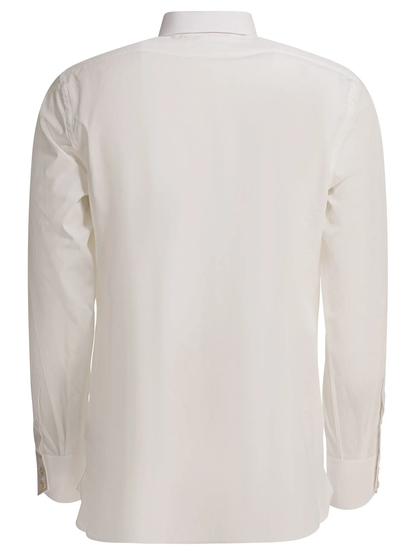 Stretch Poplin Shirts White sold by Wanan Luxury product image thumbnail 2