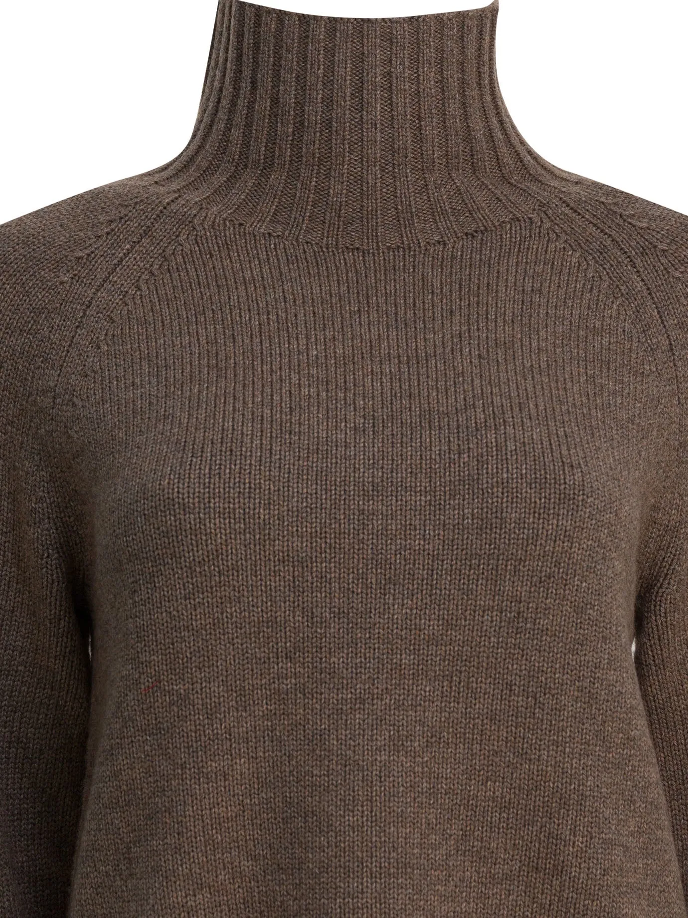 Wool And Cashmere Turtleneck Sweater Knitwear Brown sold by Wanan Luxury product image thumbnail 3