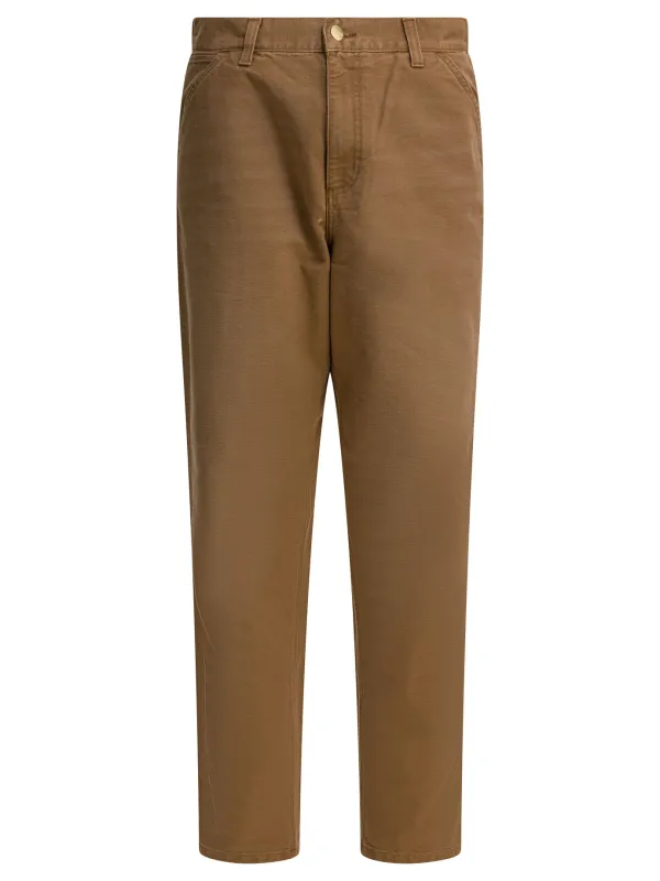 Single Knee Trousers Brown sold by Wanan Luxury