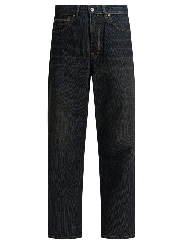 Third Cut Jeans Blue sold by Wanan Luxury