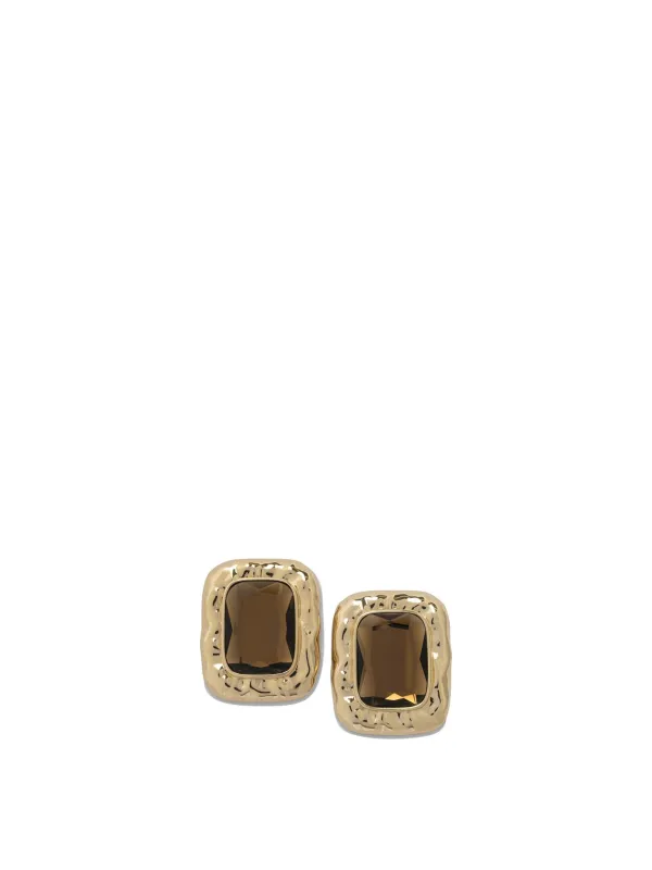 Amber Earrings Jewels Gold sold by Wanan Luxury