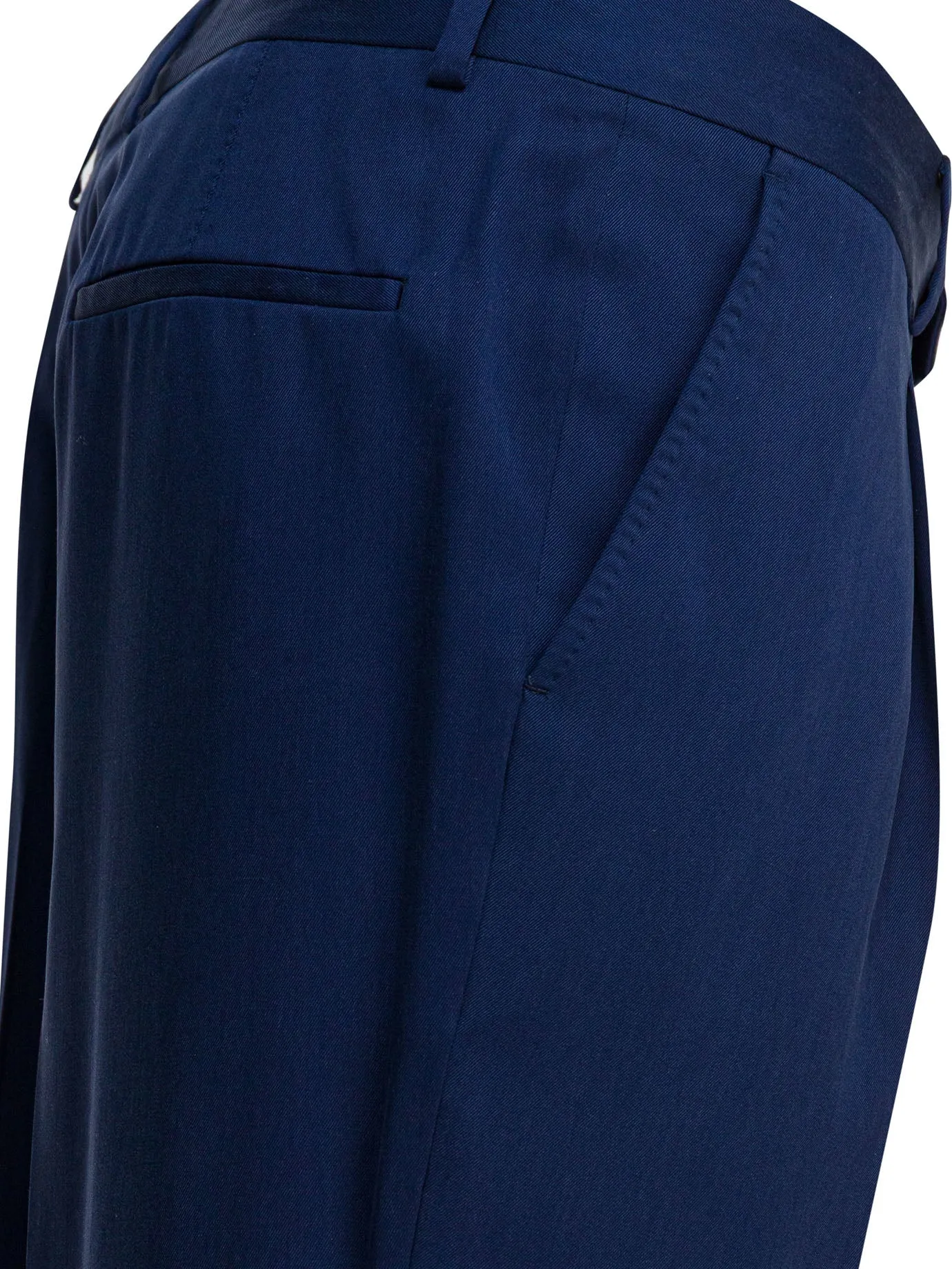 Silk Chino Pants Trousers Blue sold by Wanan Luxury product image thumbnail 4