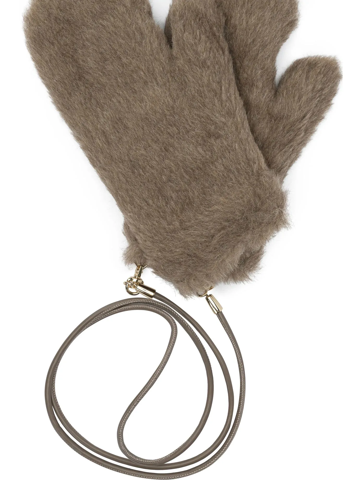 Wool Gloves Brown sold by Wanan Luxury product image thumbnail 2