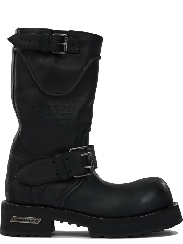 Venom Boots And Ankle Boots Black made by Balenciaga