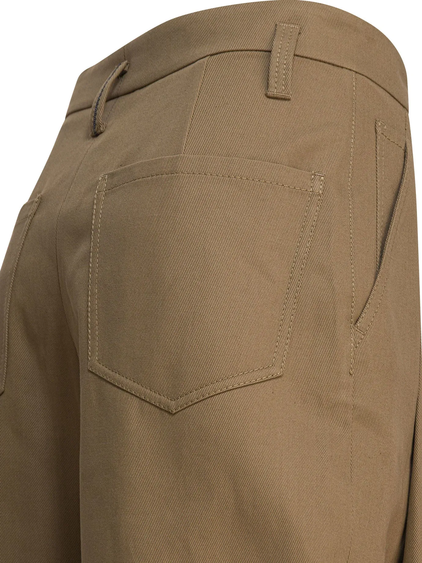 Baggy Trousers Brown sold by Wanan Luxury product image thumbnail 4